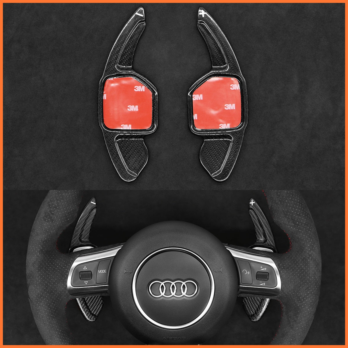 Paddle shifters for Audi R8 TT 2008-2015