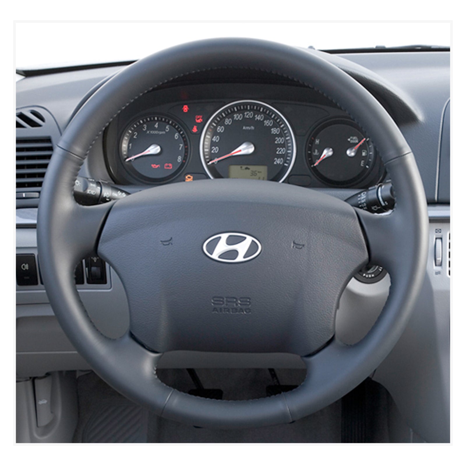 MEWANT Steering Wheel Cover for Hyundai Sonata 2005-2009 / Grandeur 2005-2007