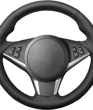 MEWANT Steering Wheel Cover for BMW 5 Series E60 E61 E63 E64