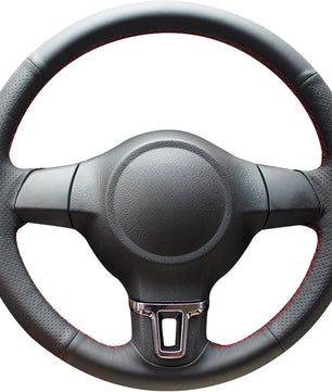 MEWANT Lenkradbezug für Golf 6 (VI) Golf Plus Polo Tiguan Touran Caddy Jetta 2009-2012