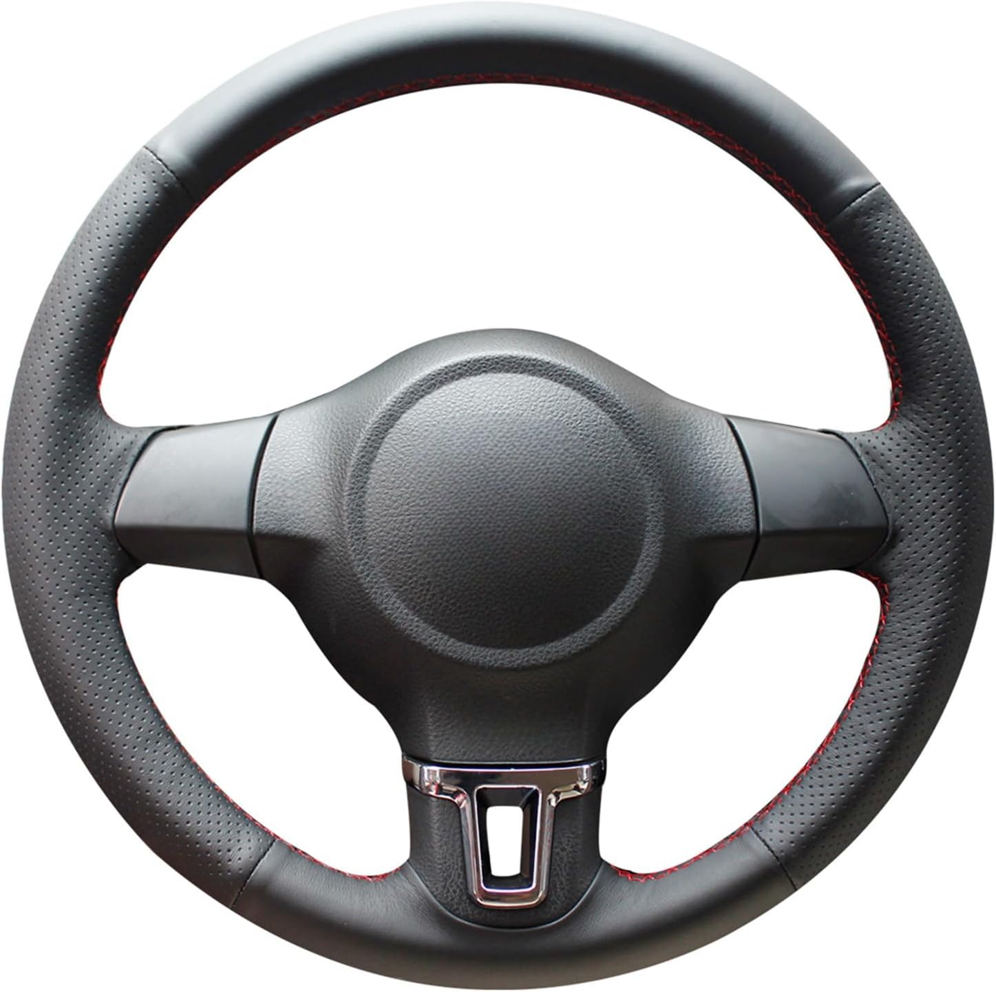 MEWANT Lenkradbezug für Golf 6 (VI) Golf Plus Polo Tiguan Touran Caddy Jetta 2009-2012