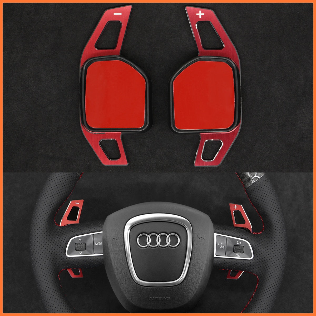 Paddle shifters for Audi A3 A4 A5 A8 S4 S5 S6 S8 2005-2013