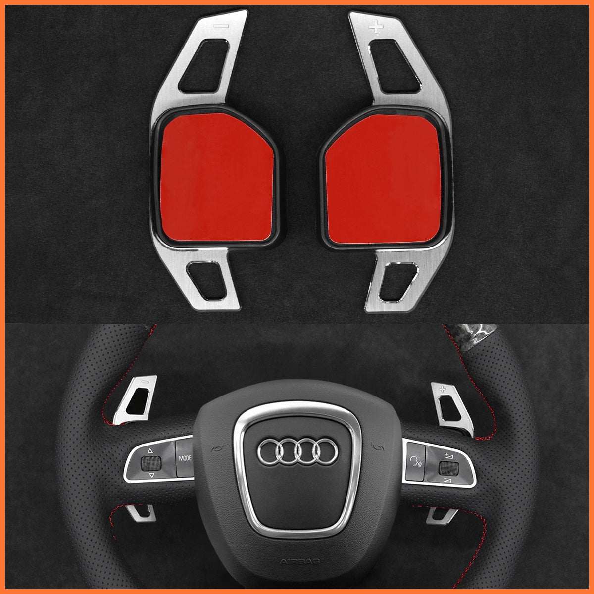 Paddle shifters for Audi A3 A4 A5 A8 S4 S5 S6 S8 2005-2013