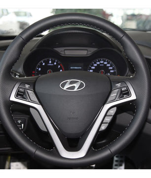 MEWANT steering wheel cover for Hyundai Veloster 2011-2017