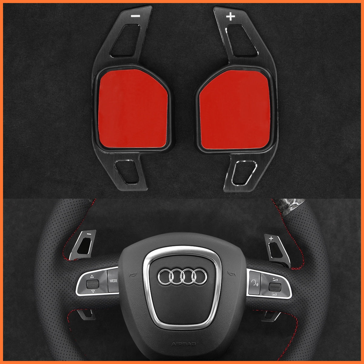 Paddle shifters for Audi A3 A4 A5 A8 S4 S5 S6 S8 2005-2013