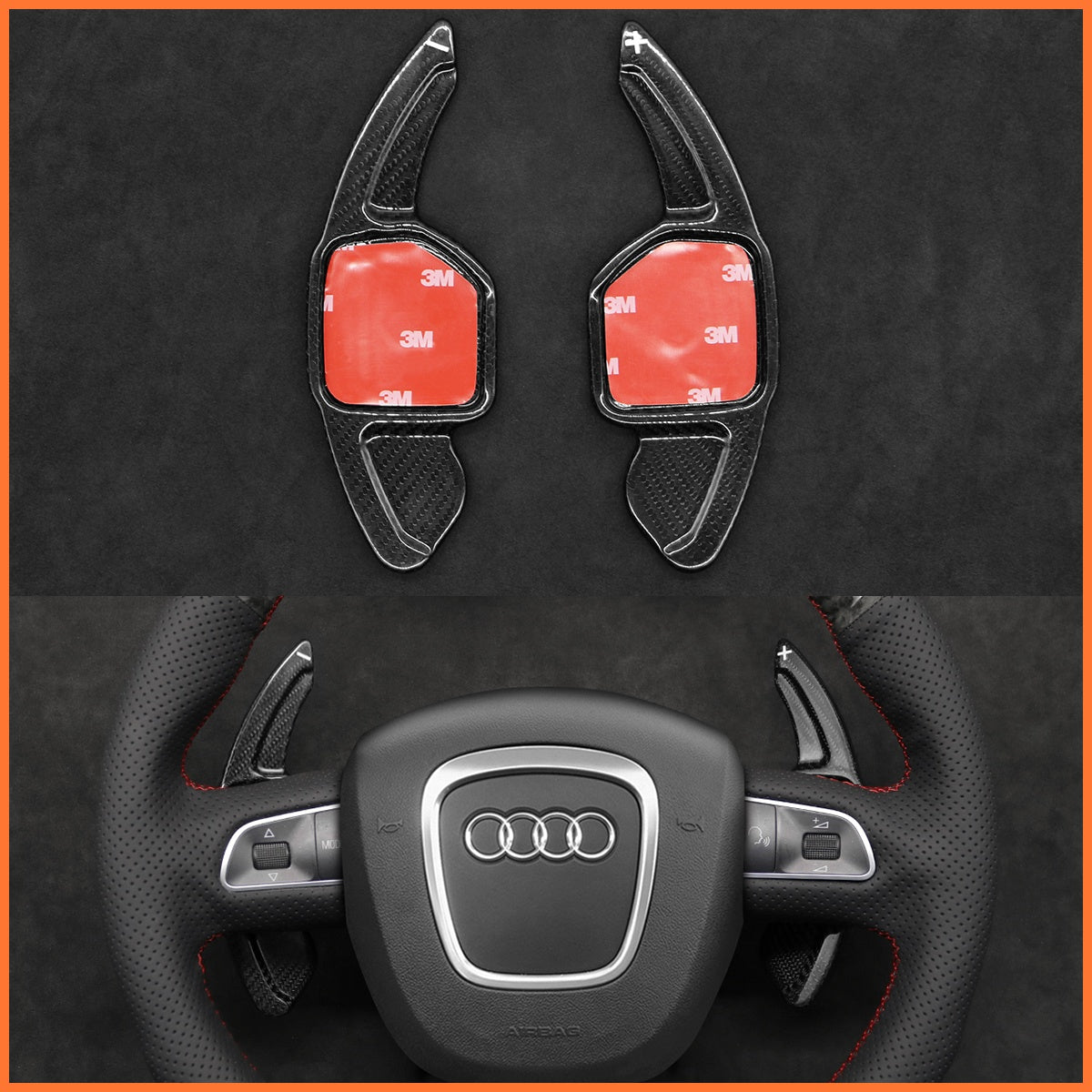 Paddle shifters for Audi A3 A4 A5 A8 S4 S5 S6 S8 2005-2013
