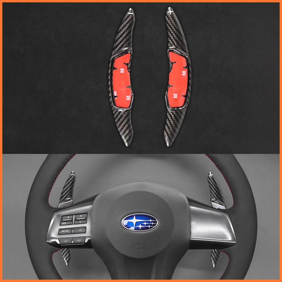 Schaltwippen für Subaru Forester Legacy Outback XV (Crosstrek) Impreza 2012-2016