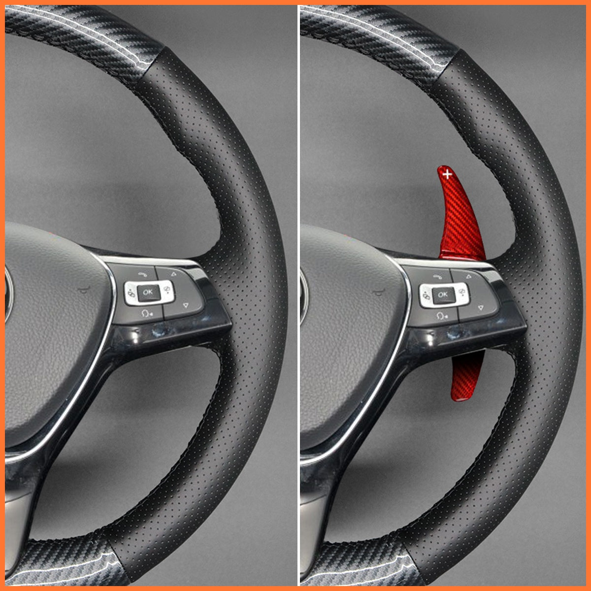 Schaltwippen für Volkswagen Golf 7 Polo Up! Passat Tiguan 2013-2021