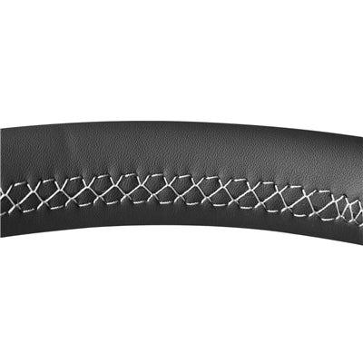 MEWANT Lenkradbezug für Renault Megane 2/ Scenic2 / Kangoo 2 Handstiche Lenkradhülle aus Kunstleder Nähen