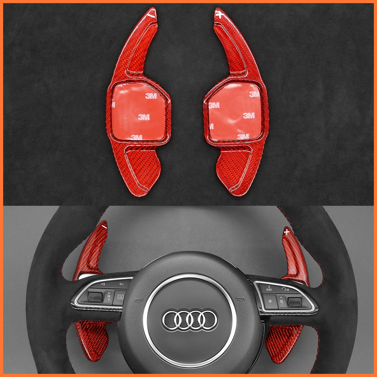 Schaltwippen für Audi A5 A7 S3 S4 S5 S6 S7 RS5 RS7 2012-2018