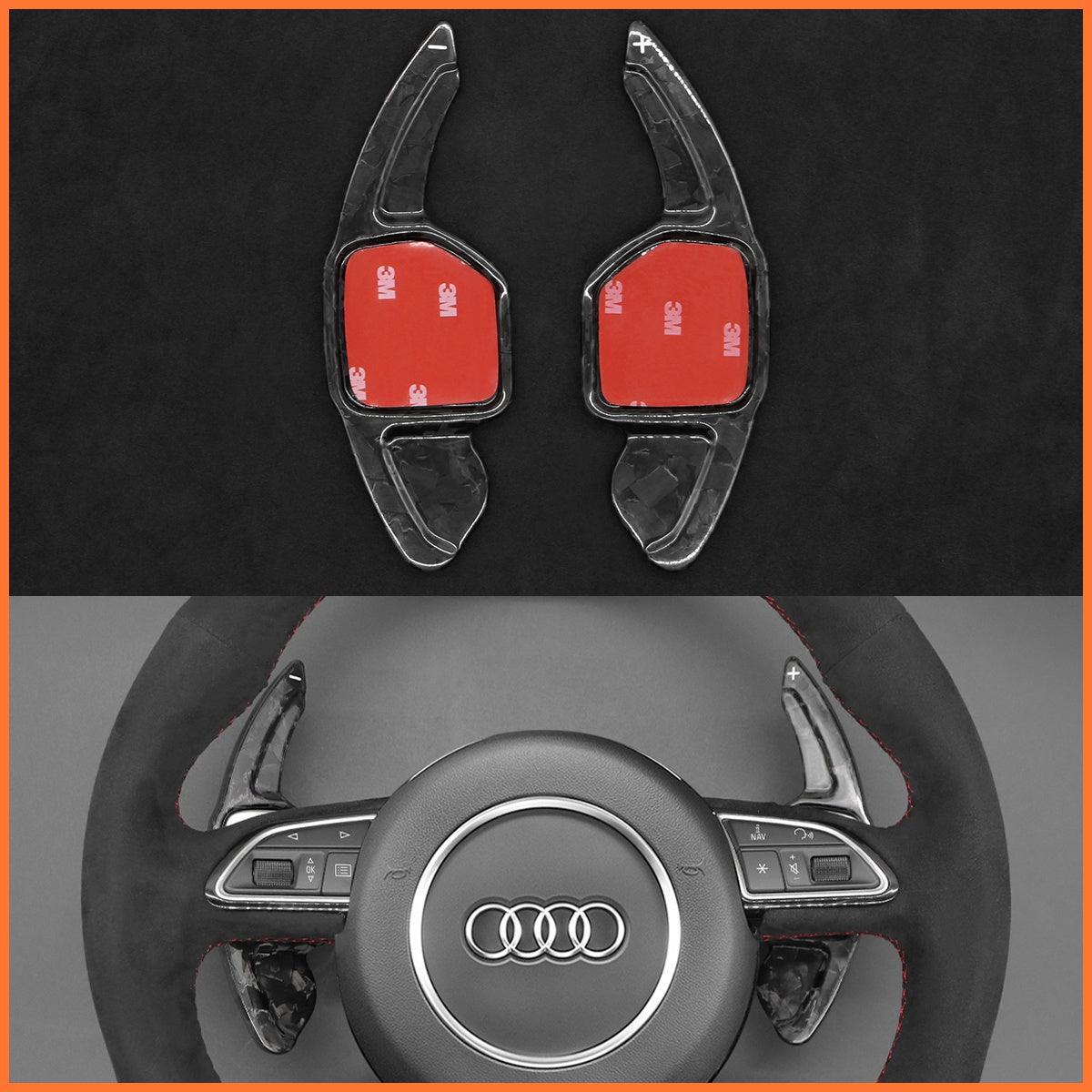Paddle shifters for Audi A5 A7 S3 S4 S5 S6 S7 RS5 RS7 2012-2018