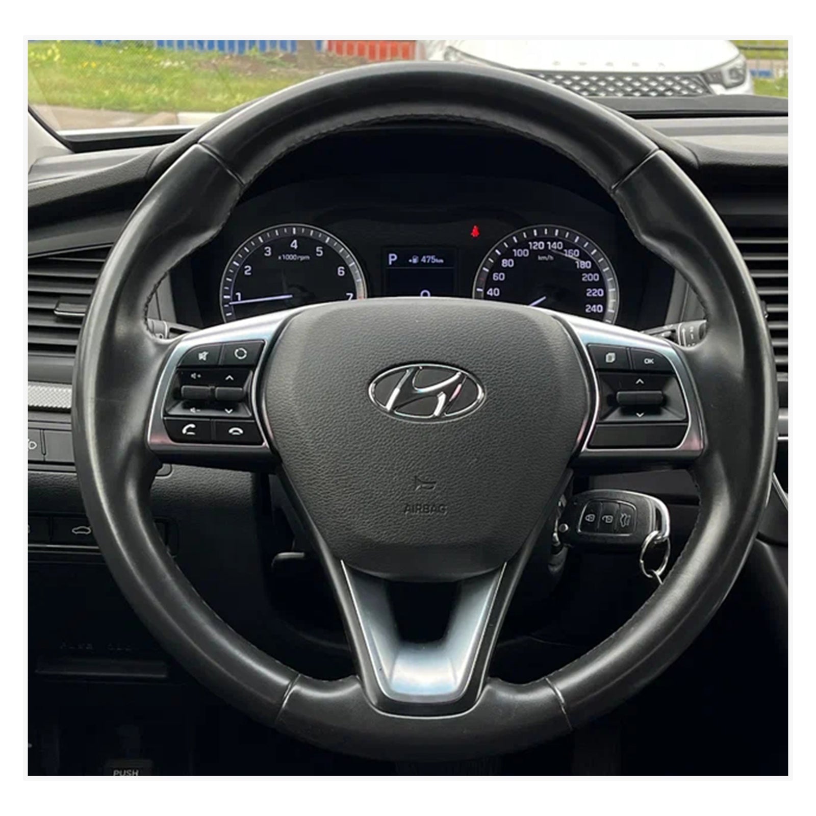 MEWANT steering wheel cover for Hyundai Sonata 2015-2019