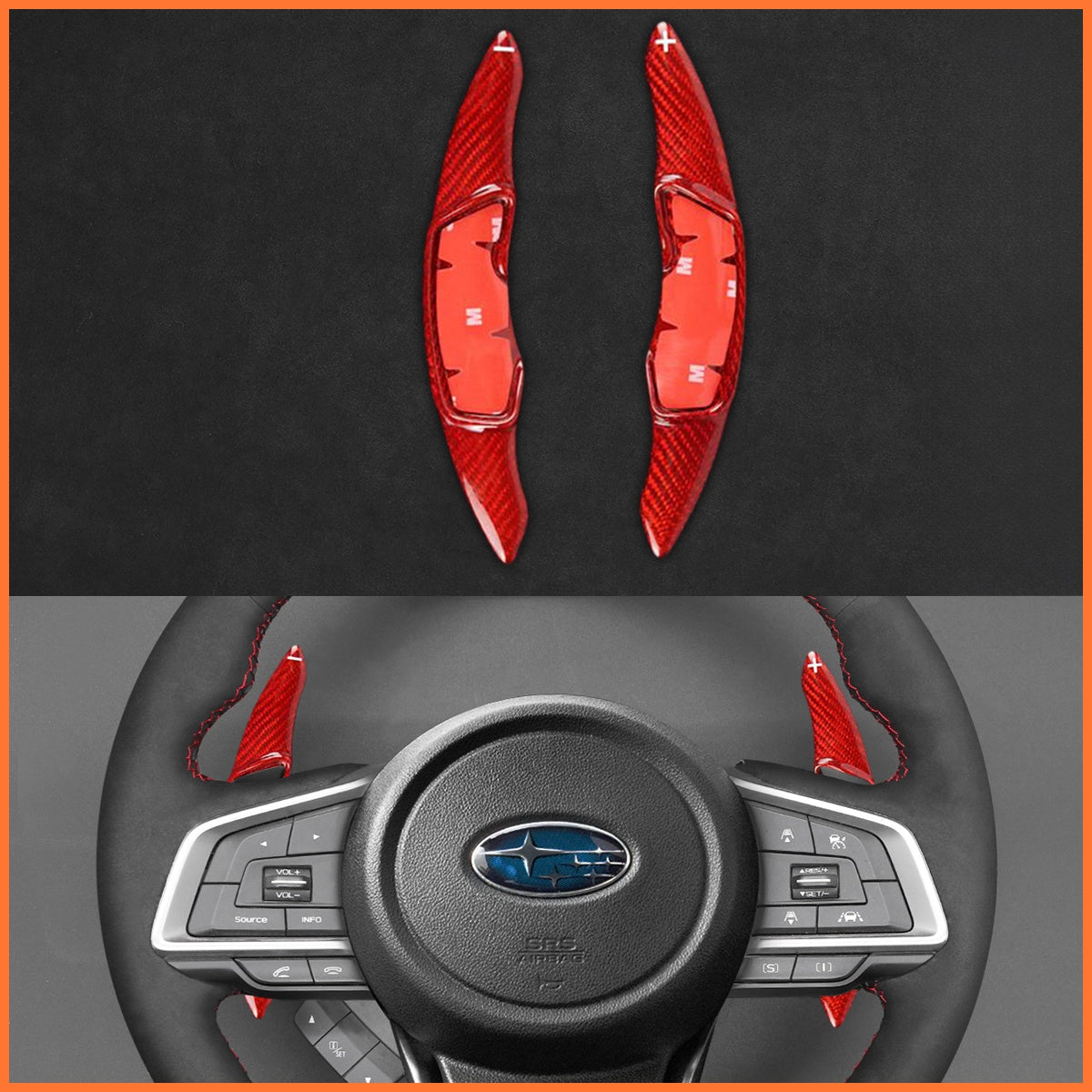 Paddle shifters for SEAT Leon IV Ibiza 6F Ateca Arona Tarraco 2020-2023