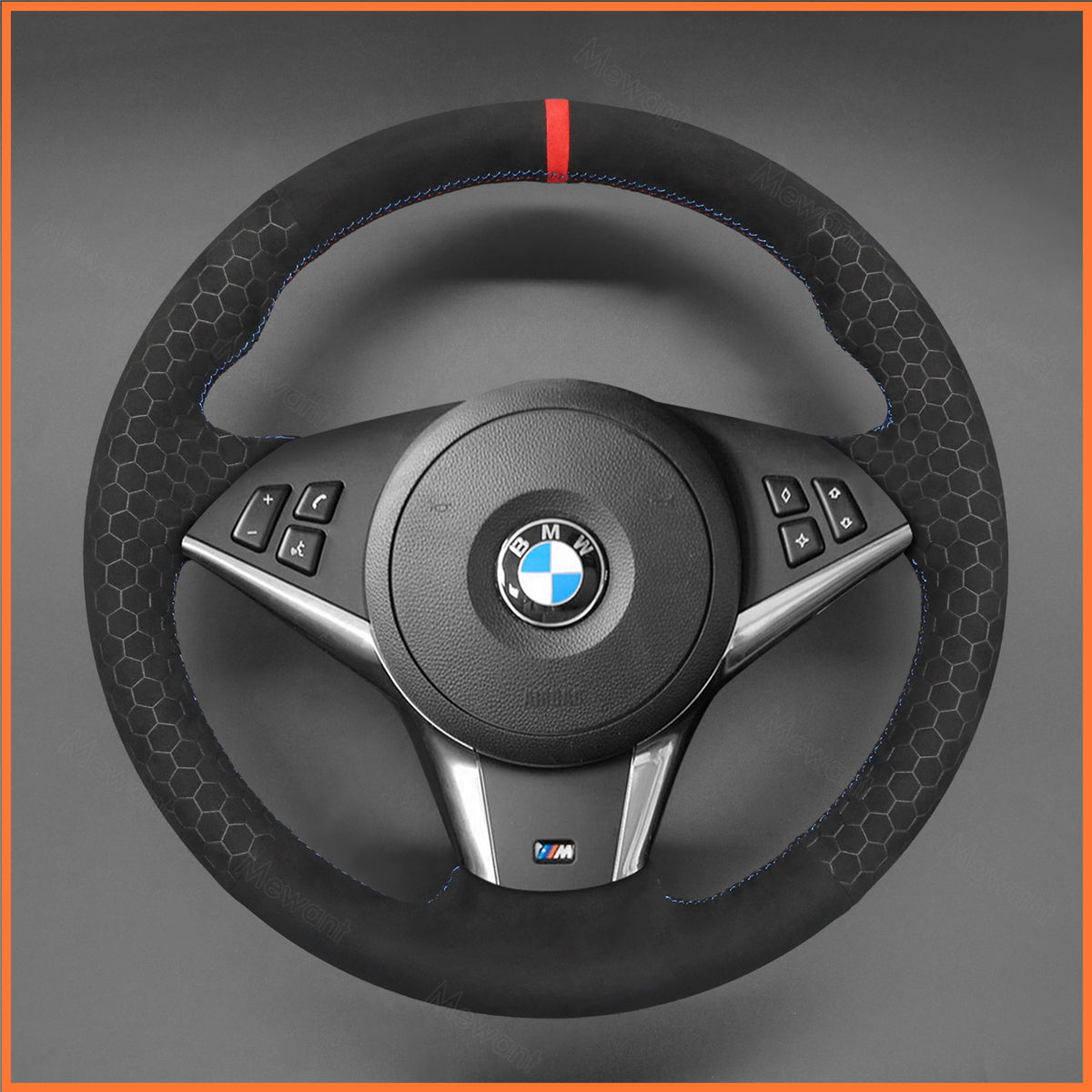MEWANT Lenkradbezug für BMW E60 E61 E63 E64 2003-2009