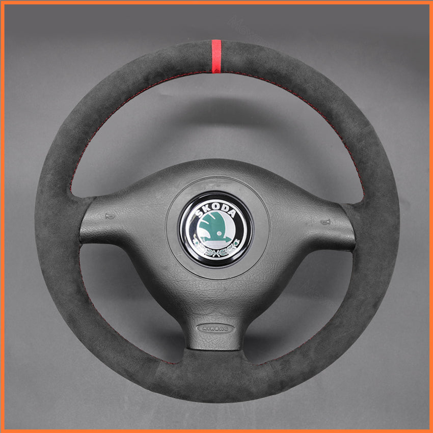 MEWANT steering wheel cover for Skoda Fabia 1 (6Y) 2004-2005