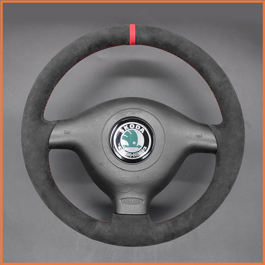 MEWANT steering wheel cover for Skoda Fabia 1 (6Y) 2004-2005