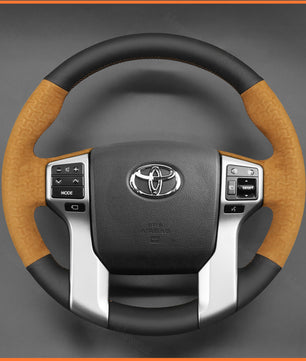 MEWANT Steering Wheel Cover for Toyota 4-Runner 2015-2022 / Land Cruiser 150 Series (J150) 2010-2017 / Sequoia 2014-2020 / Tacoma 2019-2024 / Tundra 2014-2022