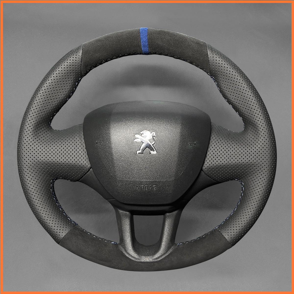 MEWANT Lenkradbezug für Peugeot 208 2012-2019