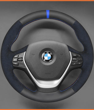 MEWANT Steering Wheel Cover for BMW F20 F21 M Sport / F22 / F30 F31 F64 / F32 F33 F36