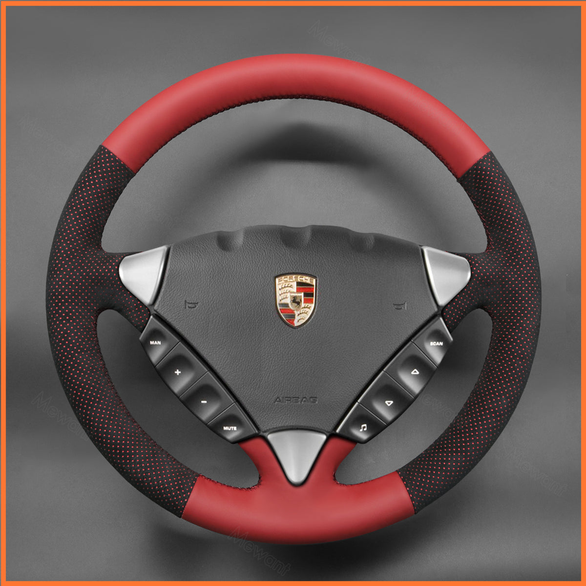 MEWANT Lenkradbezug für Porsche Cayenne 2003-2010