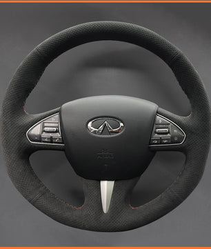 MEWANT Steering Wheel Cover for Infiniti Q50 2014-2018
