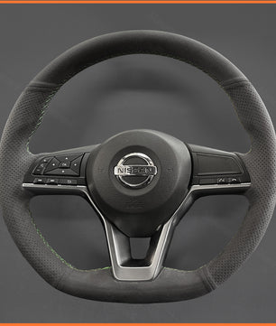 MEWANT Lenkradbezug für Nissan Skyline GT-R R34 1998-2002 / 200SX S15 2001-2002 / Silvia S15 1999-2000