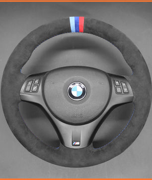MEWANT steering wheel cover for BMW 1 Series E87 E81 E82 E88 E82 3 Series E90 E91 E92 E93