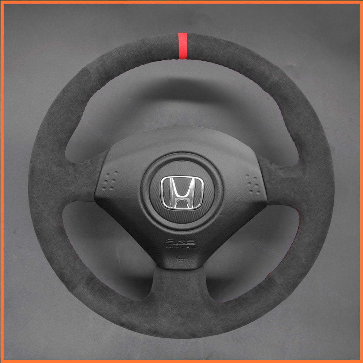 MEWANT Steering Wheel Cover for Honda S2000 1999-2009 / Civic Type R 2001-2006 / Integra 2001-2006