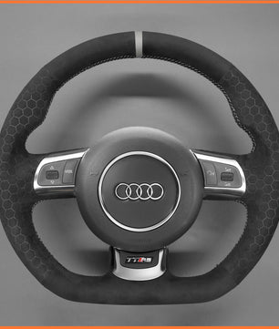 MEWANT Steering Wheel Cover For Audi TT RS (8J) Coupe R8 RS