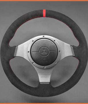 MEWANT Lenkradbezug für Mitsubishi Lancer Evolution 7 VII 2001-2002 / Lancer Evolution 8 VIII 2003-2004 / Lancer Evolution 9 IX 2005-2007