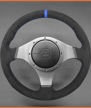 MEWANT Lenkradbezug für Mitsubishi Lancer Evolution 7 VII 2001-2002 / Lancer Evolution 8 VIII 2003-2004 / Lancer Evolution 9 IX 2005-2007