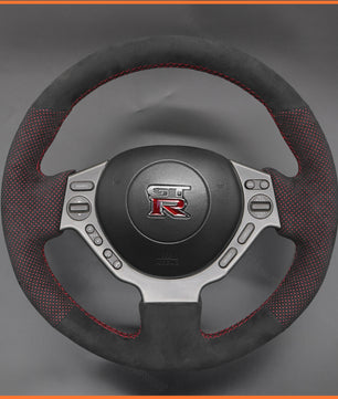 MEWANT Steering Wheel Cover for Nissan GTR GT-R (Nismo) 2008-2016