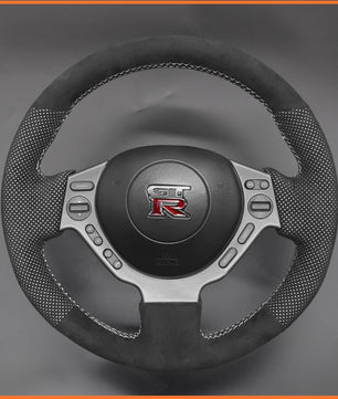 MEWANT Steering Wheel Cover for Nissan GTR GT-R (Nismo) 2008-2016