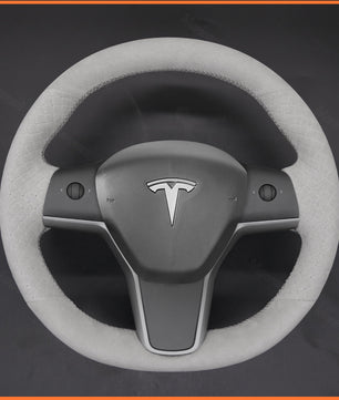 MEWANT Lenkradbezug für Tesla Model 3 2019-2023 / Model Y 2021-2023