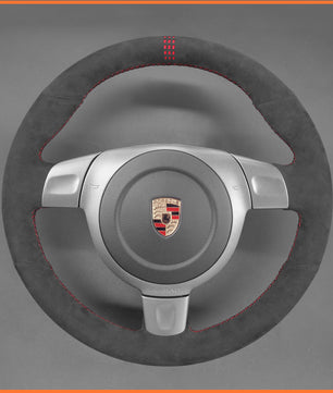 MEWANT Lenkradbezug für Porsche 911 (997)  / Boxster (987)  / Cayman (987) 2005-2009