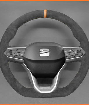 MEWANT Lenkradbezug für SEAT Leon IV 2020-2022 / Ibiza 6F 2021-2022 / Ateca 2020-2022 / Arona 2021-2022 / Tarraco 2020-2022