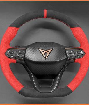 MEWANT Lenkradbezug für SEAT Leon IV 2020-2022 / Ibiza 6F 2021-2022 / Ateca 2020-2022 / Arona 2021-2022 / Tarraco 2020-2022