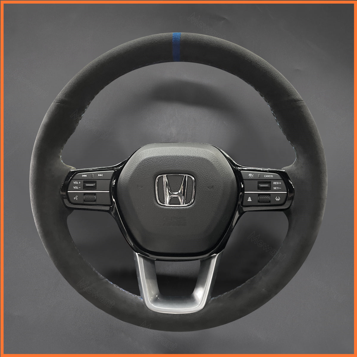 MEWANT Steering Wheel Cover for Honda Civic 11 HRV 2022 -2024 Accord 2023-2024