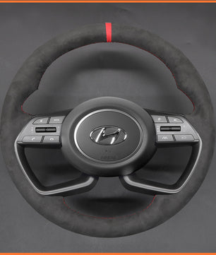 MEWANT steering wheel cover for Hyundai i20 III 2020-2023 / Bayon 2021-2024