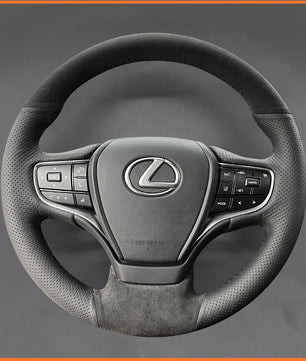 MEWANT Steering Wheel Cover for ES300 ES340 ES350 2019-2024 LS350 LS500 UX200 UX250 2018-2024