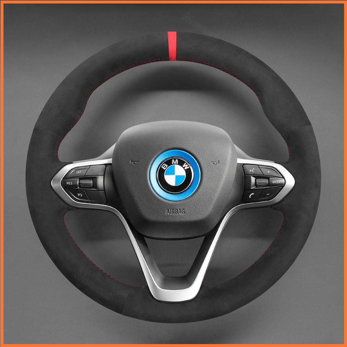 MEWANT steering wheel cover for BMW i8 2014-2020