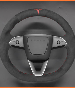 MEWANT Steering Wheel Cover for Tesla Model 3 Highland 2023-2025 / Tesla Model Y 2025
