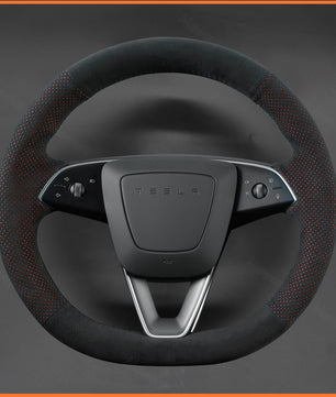 MEWANT Steering Wheel Cover for Tesla Model 3 Highland 2023-2025 / Tesla Model Y 2025