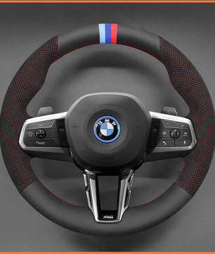 MEWANT Steering Wheel Cover for BMW (M Sport) 2 Series U06 (Active Tourer) 2022-2024 / X1 U11 X2 U10 2024