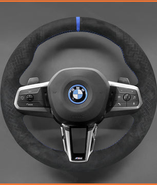MEWANT Steering Wheel Cover for BMW (M Sport) 2 Series U06 (Active Tourer) 2022-2024 / X1 U11 X2 U10 2024