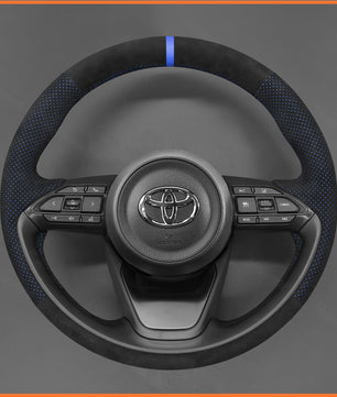 MEWANT Lenkradbezug für Toyota Yaris IV (XP210) 2020-2024 / Yaris Cross 2021-2024 / Aygo X 2022-2024