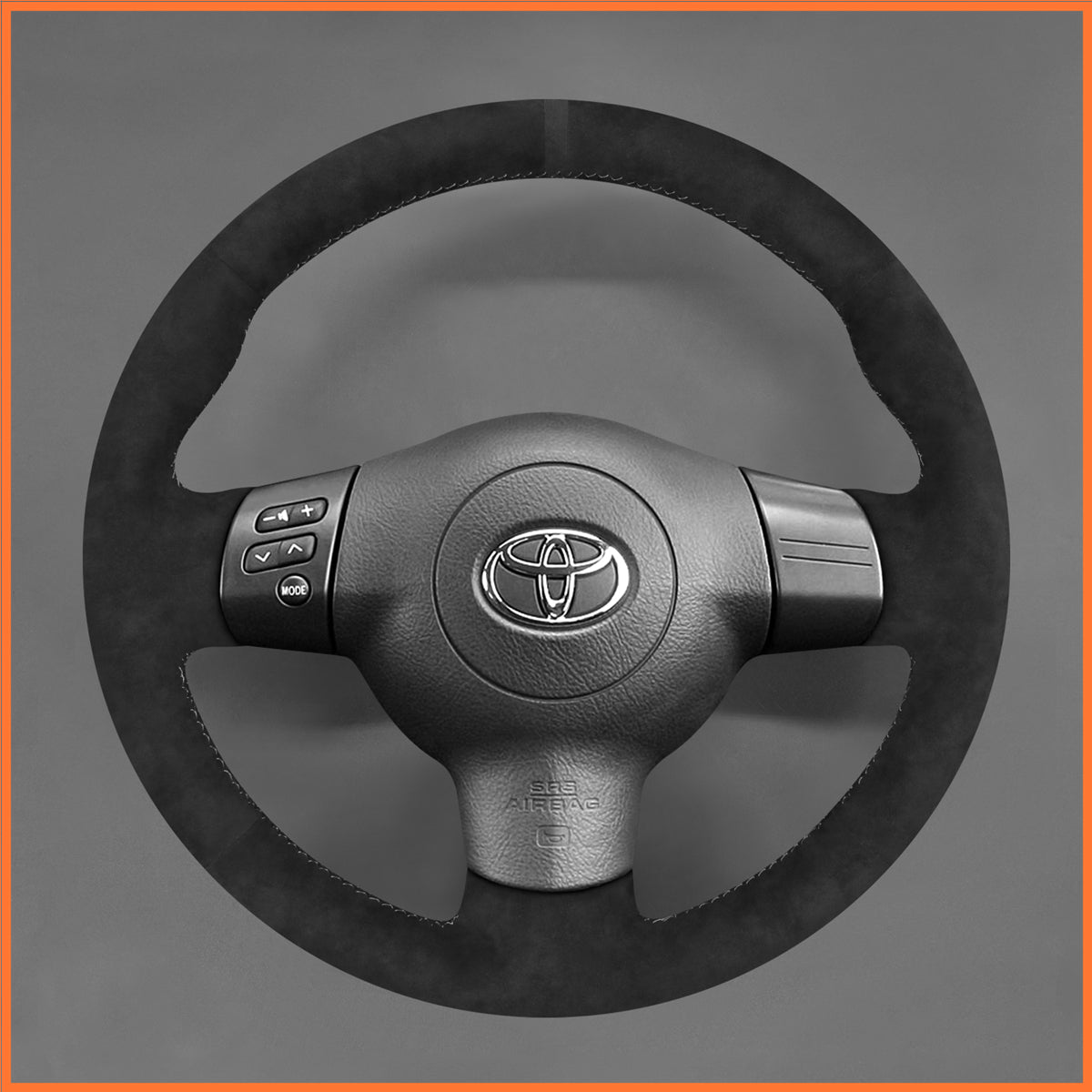 MEWANT Steering Wheel Cover for Toyota Corolla Caldina RAV4 Wish 2003-2009