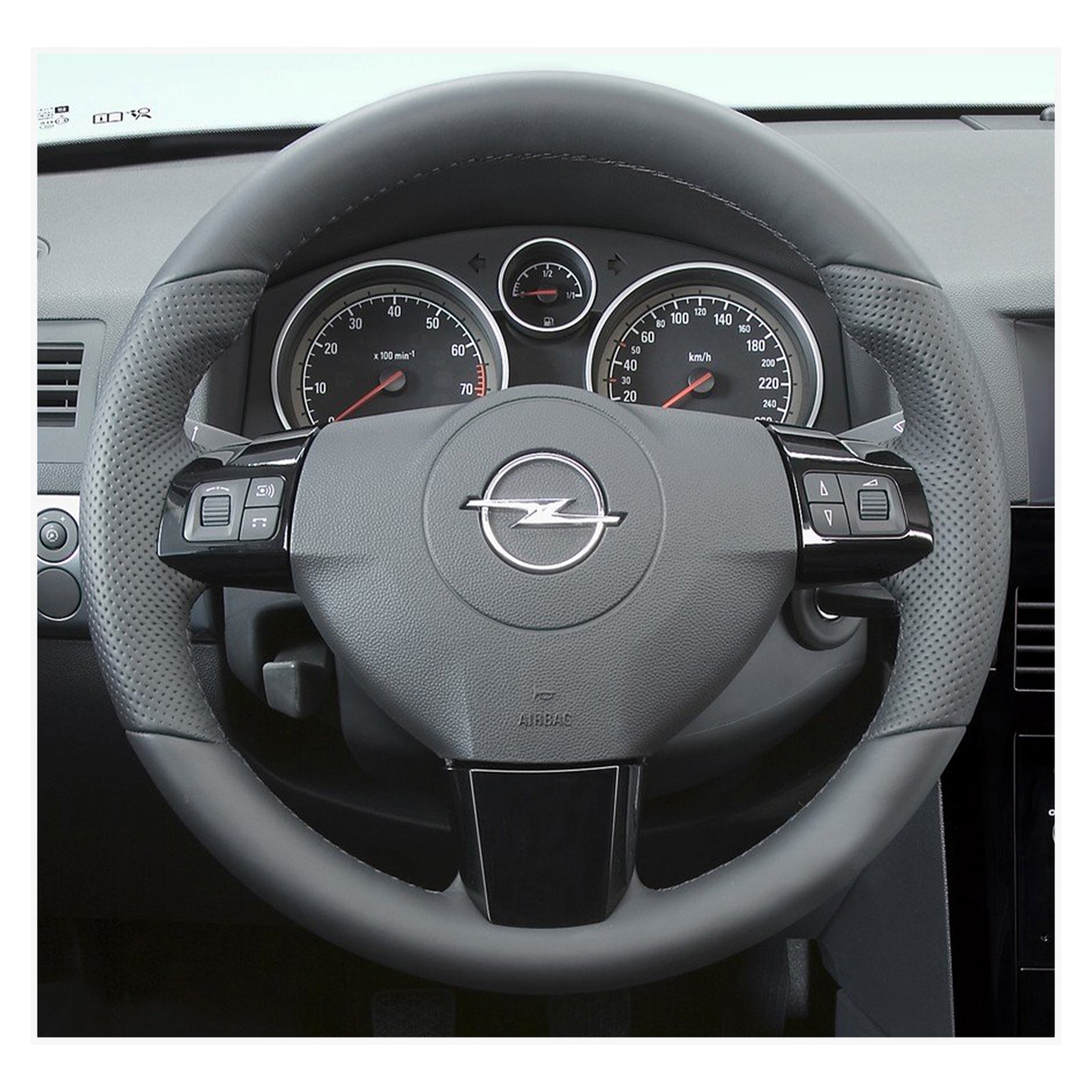 MEWANT Lenkradbezug für Opel Astra (H) 2004-2009 / Signum 2004-2008 / Vectra (C) 2005-2009