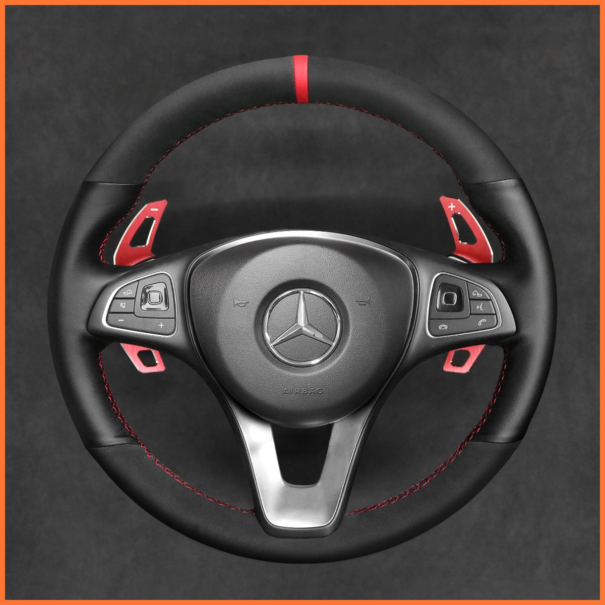 Paddle shifters for Mercedes Benz C117 C218 W176 W205 W213 W218 W246 W253 W447 X166 X253 2014-2023