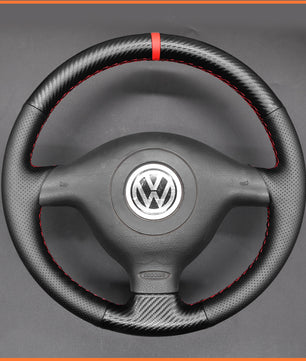 MEWANT Lenkradbezug für VW Golf 4 Passat B5 Variant Polo Bora Sharan